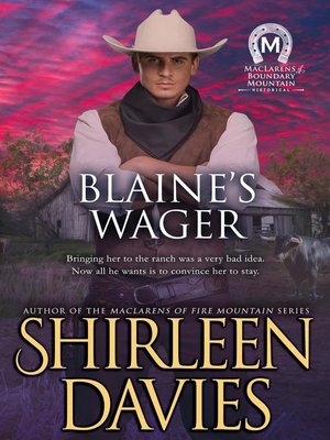 cover image of Blaine's Wager